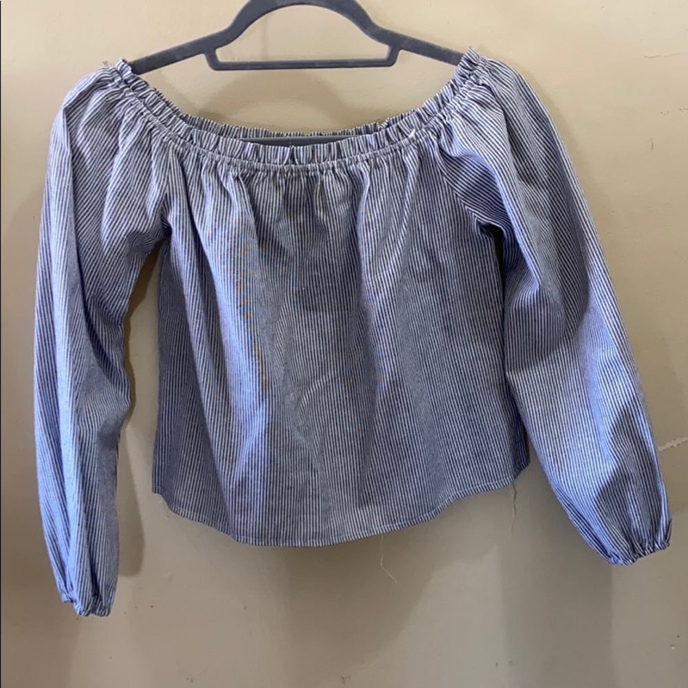 Off the shoulder top!
